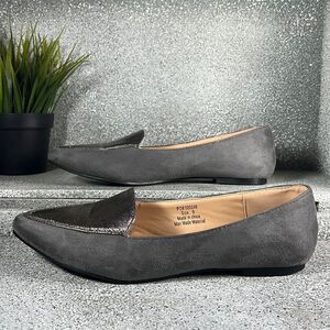 Journee Collection Womens Kinley Pointed Toe Loafers Shoes Size 9